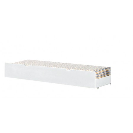 GK033 - White : Giường Kéo Phụ Sát Đất - Gầm Giường